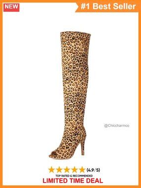 Peep Toe Over The Knee Stiletto Boots